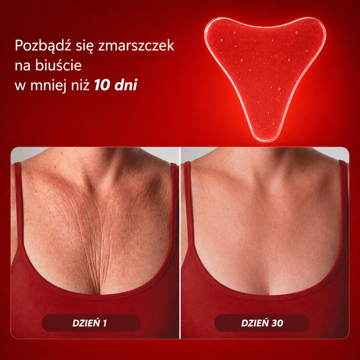 Product gratis - Plastry przeciwzmarszczkowe na dekolt