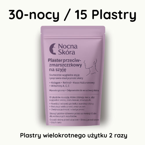 Plastry przeciwzmarszczkowe na szyję