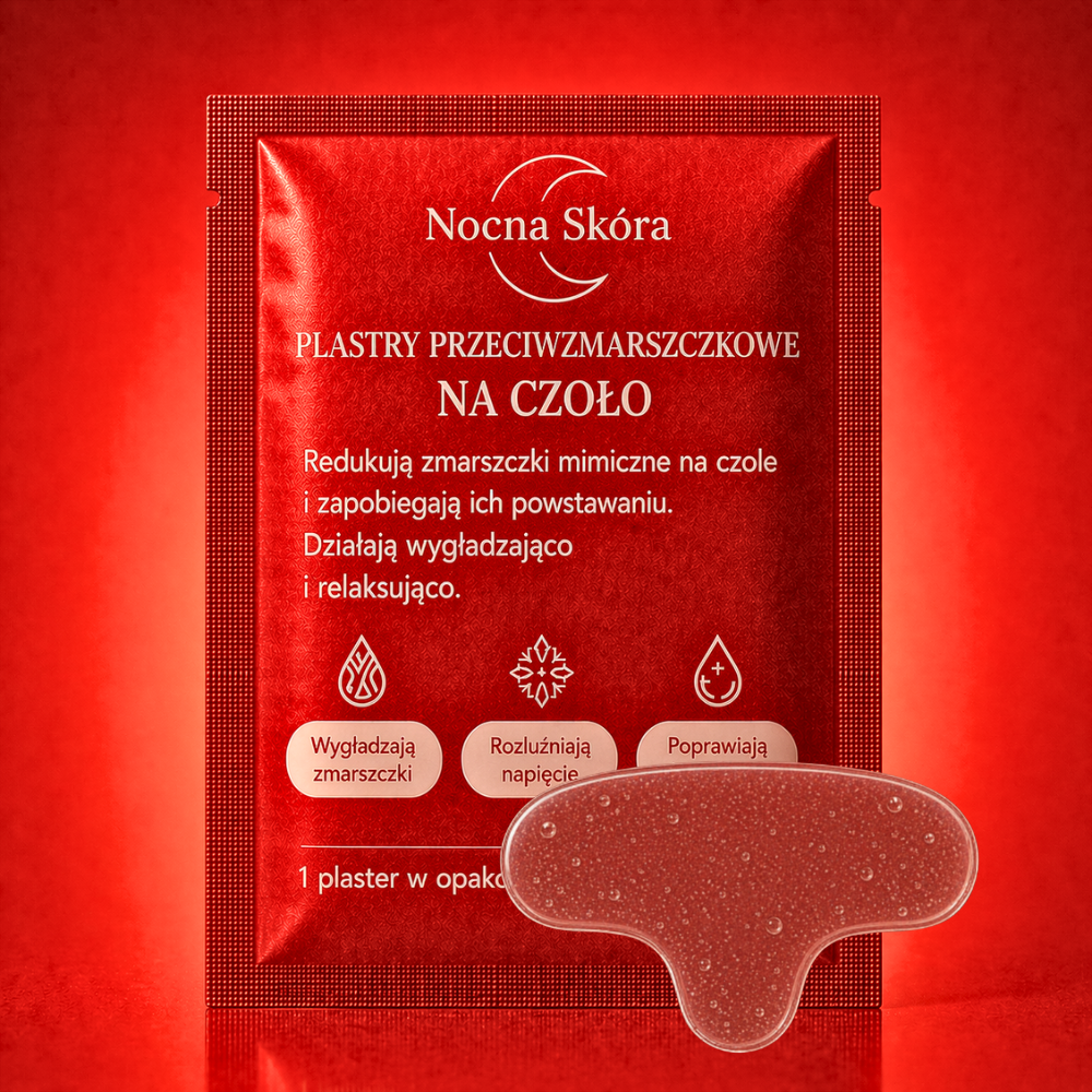 Product gratis - Plastry przeciwzmarszczkowe na czoło